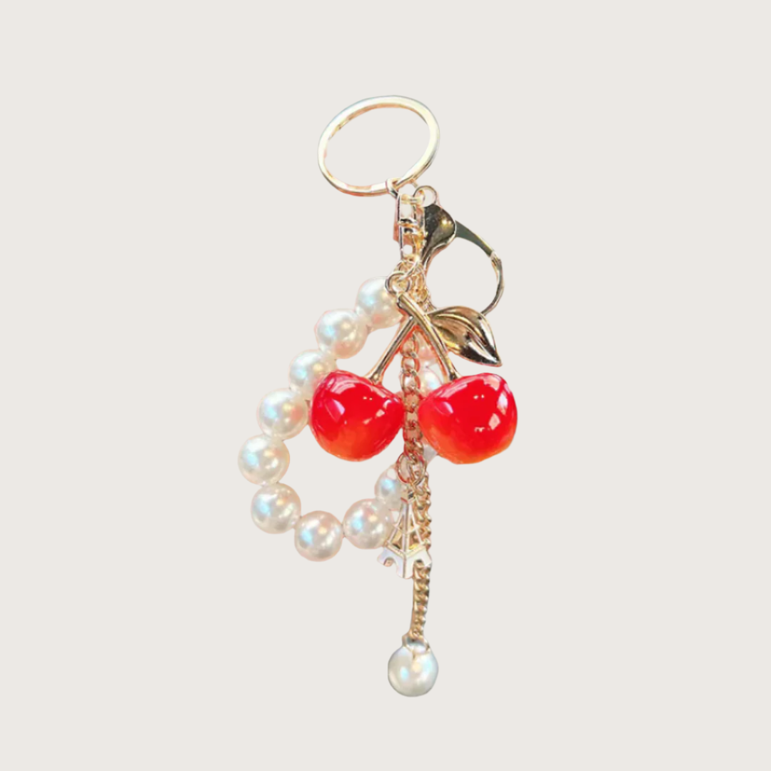 Cherry Pearl Charm