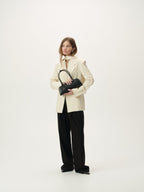 Mercer Bag Black Lizard