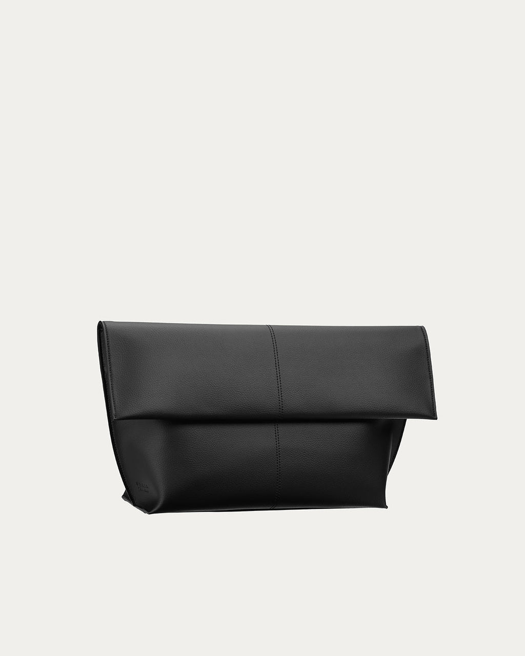 Seamed Clutch Black